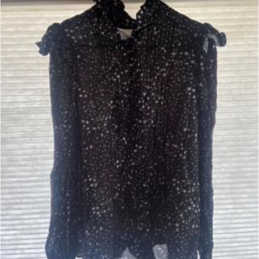 Selkie tuxedo blouse- size Small